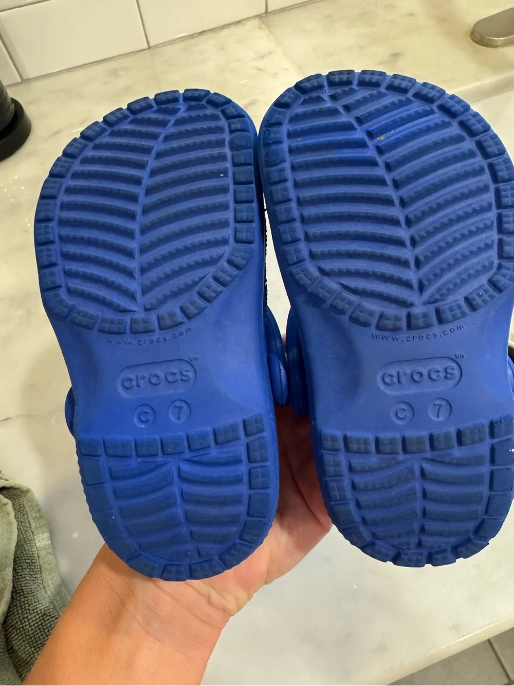 Toddler Crocs Blue